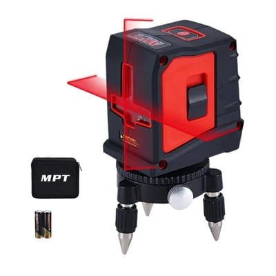 MPT MLL205 Line Laser Level, 1V1H, Red, 635nm, Model: MLL205_img_0
