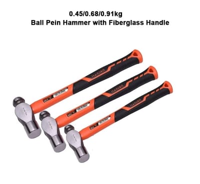 HARDEN Ball Pein Hammer ( 1.0 Lbs | 1.5Lb | 2.0 Lbs ), With Fiberglass Handle; 590114 | 590116 | 590119_img_0