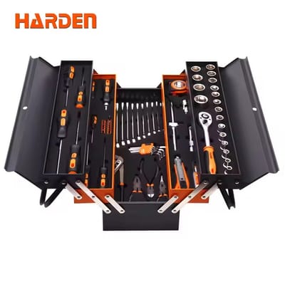 Harden 77Pcs Tools Set Hand Socket Security Household Auto Tools Kit Set 510777_img_0