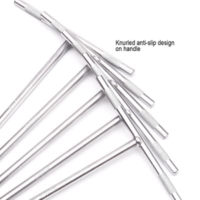 Harden 8pcs T - Handle Socket Wrench Set : ( 6, 7, 8, 9, 10, 12, 13, 14mm ) 520658_img_4