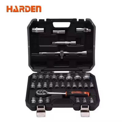 Harden Professional 32pcs 1/2" Drive DR. Socket Set Auto Tools Set Chrome Vanadium 510432_img_0