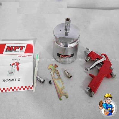 MPT MASG71S Air Spray Machine 3-4 Bar Paint Spray High Pressure Machine 1000cc MASG71S_img_1