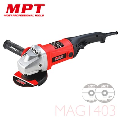 MPT MAG1403 5" Angle Grinder, 1400w, M14, switch at handle, Model : MAG1403_img_1