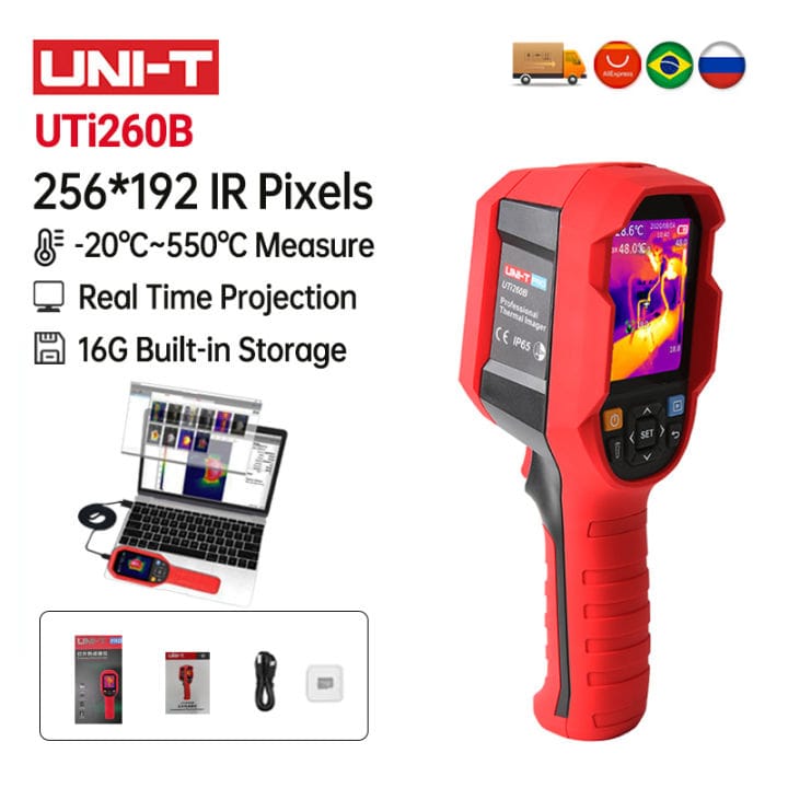 UNI-T Infrared Thermal Imager -20°C~ 550°C (4°F~1022°F) Model UTi260B