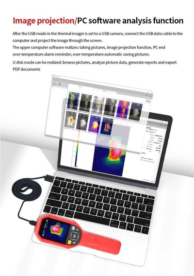 UNI-T Infrared Thermal Imager -20°C~ 550°C (4°F~1022°F) Model UTi260B_img_2