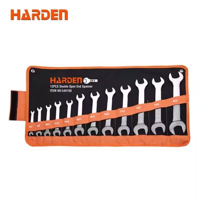 Harden 12Pcs Double Open-end Spanners Set Professional 540108_img_0