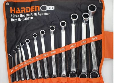 Harden 12Pcs Double Ring Spanner Set 6-32 mm 540110_img_0
