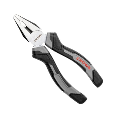 CROWN Professional Combination plier, ( 6" | 7" | 8" ), CR-V, Polishing after blackening; CPHPL- COA06_img_2