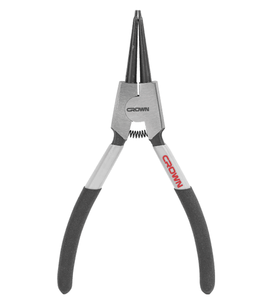 CROWN 7" Professional External Circlip Plier ( Straight Nose | Bent Nose ), CPHPL-ESA07 | CPHPL-EBA07