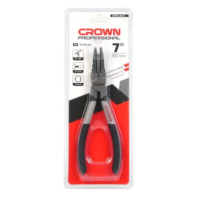CROWN 7" Professional Internal circlip plier ( Straight Nose | Bent Nose ), CR-V; CPHPL-ISA07 | CPHPL-IBA07_img_3