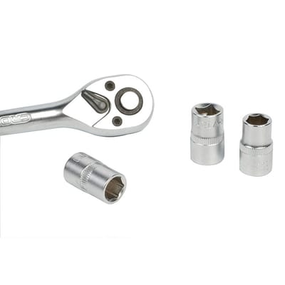 CROWN 1/2" Professional Ratchet Wrench, Ratchet Handle, 1/2", CR-Mo, Atomization; CPHSW-RHA12_img_2