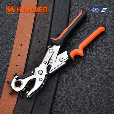 HARDEN Belt Punch Rotary Punch Pliers 10 inch Professional Model: 560710_img_0