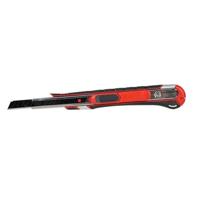 CROWN Professional Snap-Off Knife, 9mm, Zinc alloy+TPR, SK5; CPHKN-SOC09_img_1