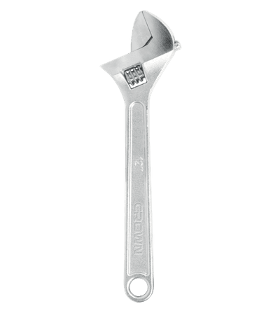 CROWN Professional Adjustable wrenches ( 6" | 8" | 10" | 12" ), Carbon steel; CPHWA-CNA06_img_0