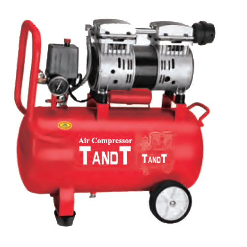 TANDT TT2024S 24L Oil free Air Compressor, Silent Air Compressor, 800w, 7bar, Model: TT2024S