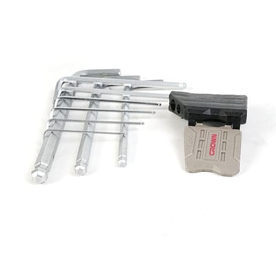 CROWN Professional 9pcs Hex key set ball head ( Short | Long | Extra Long ), Ball head, CR-V, Ball head; CPHOK-BMAX09_img_5