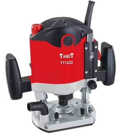 TANDT Electric Router, 2200w, Collet: 12, 8, 6mm, Stoke: 60mm; Model : T1222_img_0