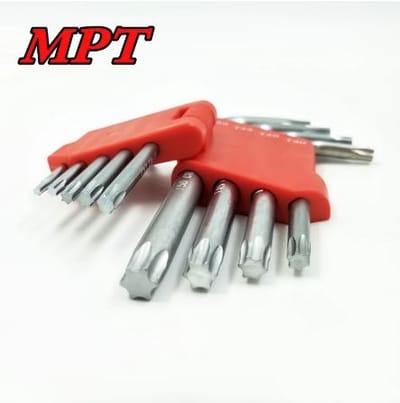 MPT 9pcs Trox Hex Key Set ( Long Arm), Cr-V, ( T10,T15,T20,T27,T30,T40,T45,T50); MHA02003-2_img_4