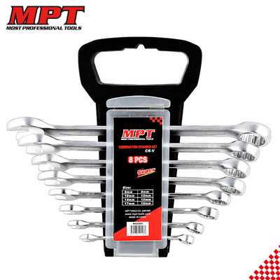MPT 8pcs Combination Spanner Set ( 6, 8, 10, 12, 14, 15 & 17mm ), CR-V; MHC05001_img_0