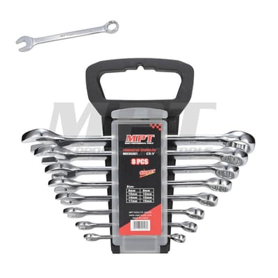 MPT 8pcs Combination Spanner Set ( 6, 8, 10, 12, 14, 15 & 17mm ), CR-V; MHC05001_img_4
