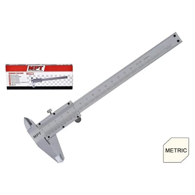 MPT Vernier Caliper 0-150mm( 0-6 Inch ) Chrome Plated Four-way Measurement; MHE03001_img_0