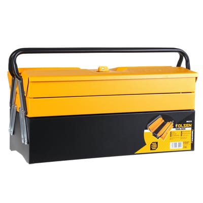 TOLSEN 80212 Steel Tool Box, 17", 3 Layers, Heavy Duty, 495×200×290mm, Industrial | Model: 80212_img_3