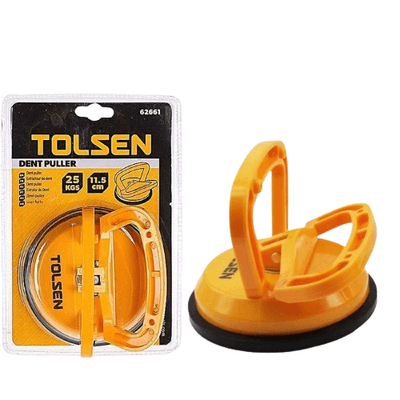 TOLSEN 62661 Suction Cup Lifter, 25kg Capacity, Single Suction Cup, Plastic Body, Dent Puller & Glass Lifter | Model: 62661_img_1