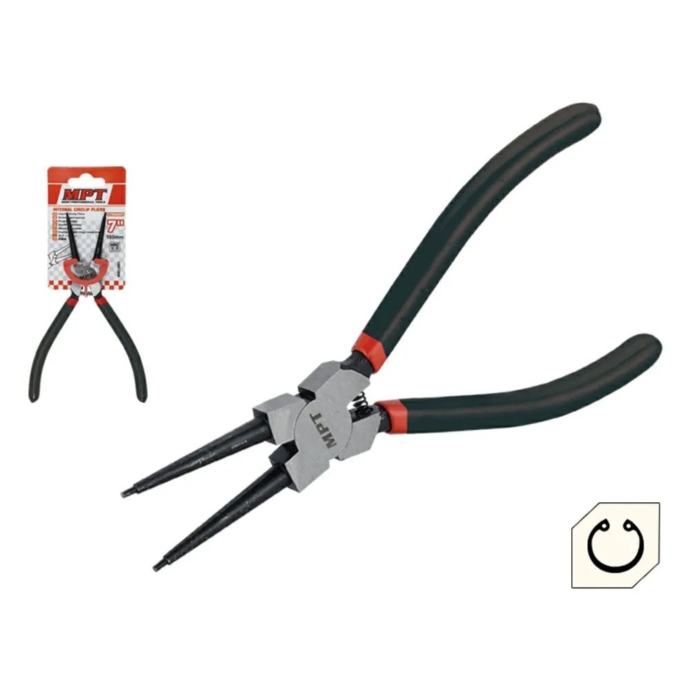 MPT 7" Internal Circlip Pliers ( Straight | Bent ) Model : MHB12001 | MHB12002