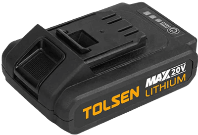 TOLSEN 79031 Li-ion Battery Pack, 20V, 2.0Ah, for 79033 - 79034; Model: 79031_img_2