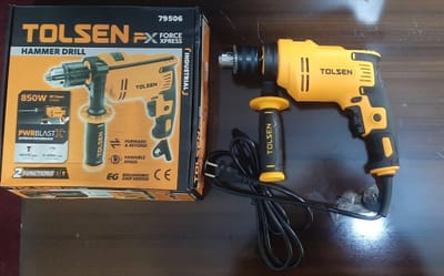 TOLSEN 79506, 850W Impact Drill Hammer 13mm Variable Speed Model: 79506_img_1