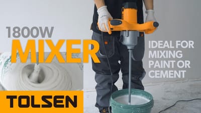 TOLSEN 79509, Paint & Cement Mixer 2 Speed, 1800W Model: 79509_img_2