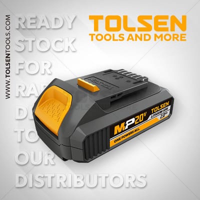 TOLSEN 87472 20V 2.0Ah Li-ion Battery Pack Model: 87472_img_1
