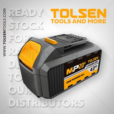 TOLSEN 87474 20V 4.0Ah Li-ion Battery Pack Model 87474_img_1