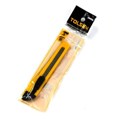 Tolsen ABS Snap-off cutter (9x80mm) with Flat Push Button Model: 30004_img_0