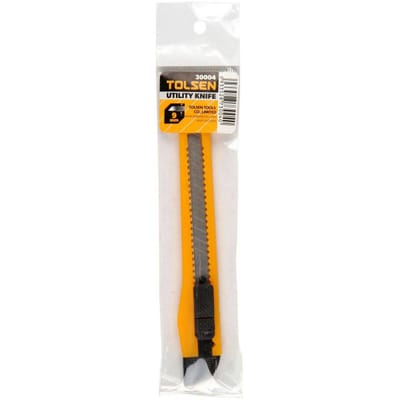 Tolsen ABS Snap-off cutter (9x80mm) with Flat Push Button Model: 30004_img_1