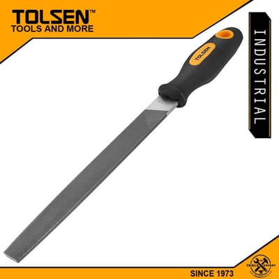 TOLSEN 8" Steel File Flat TPR Handle 32001_img_1