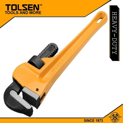TOLSEN 10235 Pipe Wrench, 18" (450mm), Heavy Duty | Model: 10235_img_2