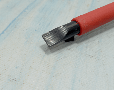 Tolsen VDE Flat Screwdriver (4.0x100mm) 1000V, Model: 38001_img_1