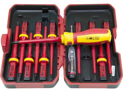 Tolsen 13pcs Interchangeable VDE 1000V Power Insulated Screwdriver Set Model: 38016_img_6