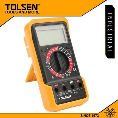 TOLSEN 38031 Digital Multimeter with Large LCD Display Industrial Model: 38031_img_0