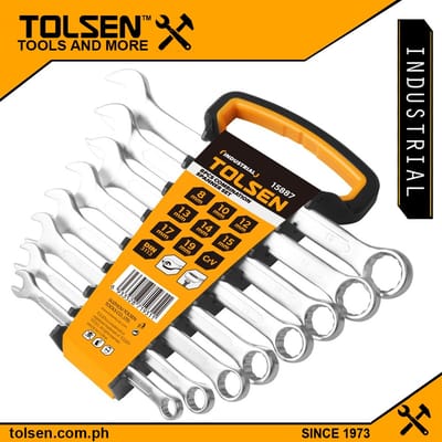 Tolsen 8Pcs Combination Spanner Set Model 15887_img_0