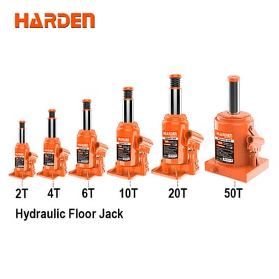 HARDEN Hydraulic Bottle Jack( 2 Ton | 3 Ton | 5 Ton | 10 Ton | 50 Ton ), Heavy Duty Car & Truck Lifting Jack; 730102_img_0