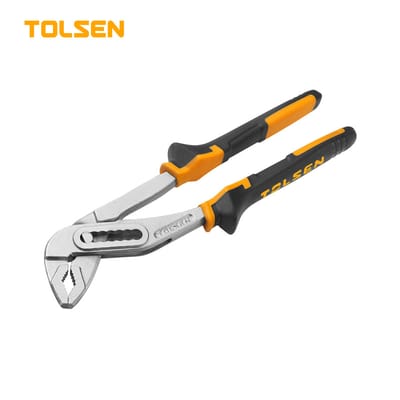 TOLSEN 10014 Water Pump Pliers, 10" (250mm), TPR Handle Model: 10014_img_0
