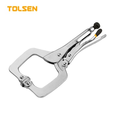 TOLSEN 11" Locking Pliers Vise Grip (280mm) C-Clamp Industrial Series Model 10056_img_0
