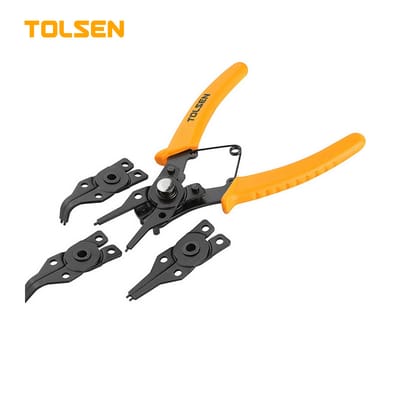 TOLSEN 4Pcs Combination Circlip Plier Set (6") Model: 10100_img_0