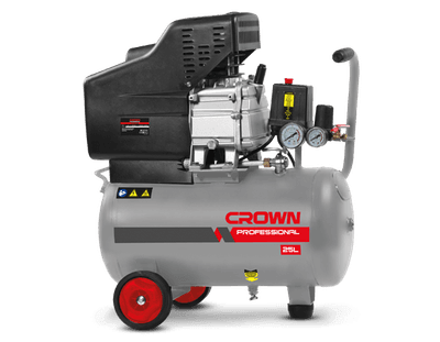 CROWN CT36028,25L Professional Direct Air Compressor,1.49KW, 135L/min, 8Bar; Model: CT36028_img_3