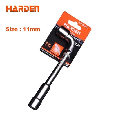 HARDEN L-Type Wrench (8 | 10 | 11 | 12 | 13 | 14 | 15 | 16 | 17 | 19mm), L Wrench, High Strength Metal; 541408 - 541419_img_9