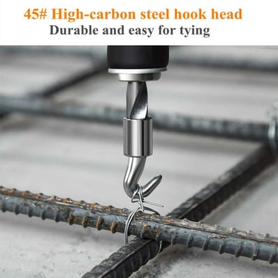 TANDT Steel Bar Strapping Device Building Tools Rebar hook, rod binding tool, Binding Rod with Wire; TT2019_img_0