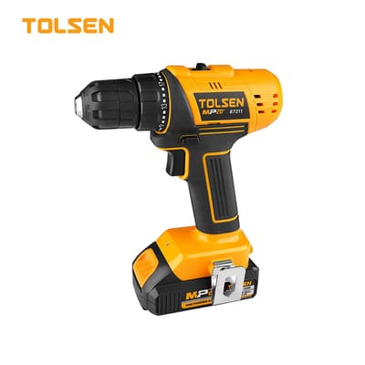 TOLSEN 87211, 20V Li-Ion Cordless Drill / Screwdriver with Battery & Charger; Model 87211_img_0