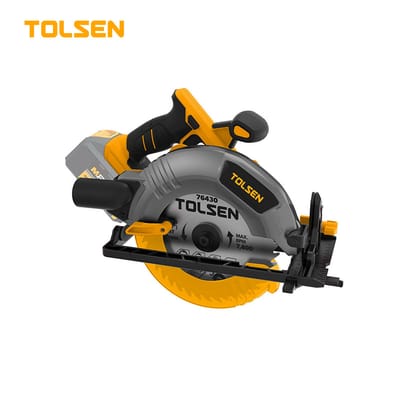 TOLSEN 87282, Cordless Circular Saw, Li-Ion Battery, Brushless, 20V (Not Included Battery And Charger); Model 87282_img_0